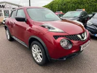 Used Nissan Juke S 115 HP (84 kW) 2018 Magnetic red SUV
