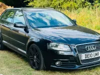 Used Audi A3 S-Line 2010 Black Hatchback