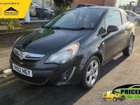 Used Vauxhall Corsa 2012 Black Hatchback