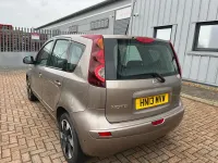 Used Nissan Note Acenta 110 HP (80 kW) 2013 Beige Hatchback