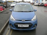 Used Hyundai i10 SE 2016 Blue Hatchback