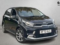 Used Kia Picanto X-Line 67 HP (49 kW) 2022 Black Hatchback
