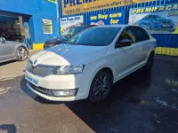 Used Skoda Rapid Sport 110 HP (80 kW) 2017 White Hatchback