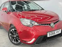 Used MG MG3 106 HP (77 kW) 2015 Red Hatchback