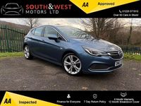 Used Vauxhall Astra SRi 150 HP (110 kW) 2017 Blue Hatchback