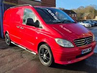 Used Mercedes Vito 204 HP (150 kW) 2009 Red Van