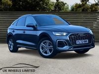 Begagnad Audi Q5 Sportback S-Line 2022 Grå SUV