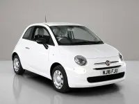 Used Fiat 500 Pop 69 HP (50 kW) 2016 White Hatchback
