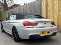 Used BMW 640 Cabriolet M Sport 2015 Yellow/silver Cabriolet