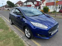 Used Ford Fiesta Zetec 2016 Blue Hatchback