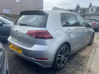 Used VW Golf VII GTD 184 HP (135 kW) 2018 Silver Hatchback
