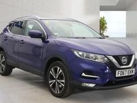 Used Nissan Qashqai N-Connecta 115 HP (84 kW) 2017 Blue SUV