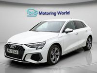 Used Audi A3 Sportback e-tron S-Line 204 HP (150 kW) 2022 White Hatchback