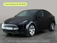 Used Tesla Model Y Long Range AWD 378 kW (514 HP) 2022 Black SUV