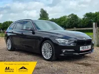 Gebraucht BMW 320 Luxury Line 2013 Schwarz Kombi