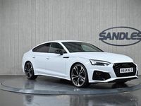 Used Audi A5 Sportback Black Edition 150 HP (110 kW) 2023 White Hatchback