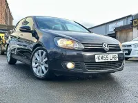 Used VW Golf VI GT 140 HP (102 kW) 2009 Black Hatchback