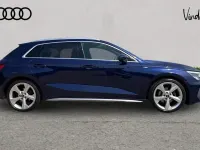 Used Audi A3 S-Line 108 HP (79 kW) 2023 Blue Sedan
