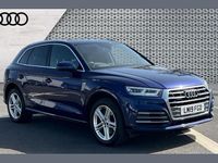 Used Audi Q5 S-Line 190 HP (139 kW) 2019 Blue SUV