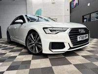Used Audi A6 S-Line 2018 White Sedan
