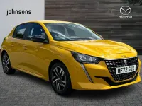 Used Peugeot 208 Active+ 73 HP (53 kW) 2023 Yellow Hatchback