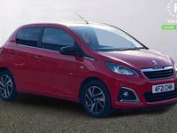 Used Peugeot 108 Allure 72 HP (52 kW) 2021 Red Hatchback