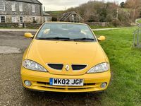 Used Renault Mégane Cabriolet Dynamique 2002 Yellow Cabriolet