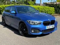 Used BMW 118 M Sport 2018 Blue Hatchback
