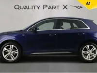 Second-hand Audi Q3 S-Line 150 CP (110 kW) 2021 Albastru SUV