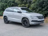 Used Skoda Karoq SportLine 150 HP (110 kW) 2019 Grey SUV
