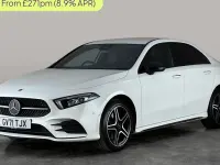 Used Mercedes A250 AMG Line Premium 218 HP (160 kW) 2022 White Sedan