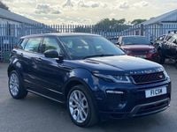 Used Land Rover Range Rover evoque HSE Dynamic 240 HP (176 kW) 2018 Blue SUV