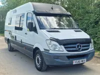 Used Mercedes Sprinter 129 HP (94 kW) 2011 White Van