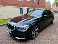 Used BMW 740 M Sport 2018 Black Sedan