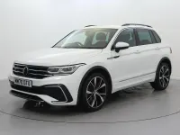 Used VW Tiguan R-line 150 HP (110 kW) 2020 White SUV