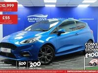 Used Ford Fiesta ST-Line 140 HP (102 kW) 2019 Blue Hatchback