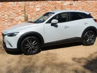 Used Mazda CX-3 Touring 105 HP (77 kW) 2015 Pearl white SUV