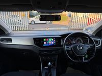 Used VW Polo Match 95 HP (69 kW) 2021 Black Hatchback