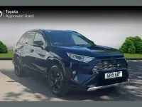 Gebraucht Toyota RAV4 Hybrid 222 PS (163 kW) 2019 Blau SUV