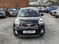 Used Kia Picanto 84 HP (61 kW) 2012 Black Hatchback