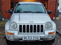 Used Jeep Cherokee Limited 143 HP (105 kW) 2002 Silver SUV