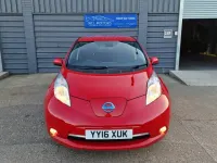 Used Nissan Leaf Acenta 30 kW (41 HP) 2016 Red Hatchback
