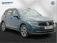 Begagnad VW Tiguan Active 147 HK (108 kW) 2022 Blå SUV