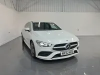 Used Mercedes CLA200 Shooting Brake AMG line 2022 White Estate