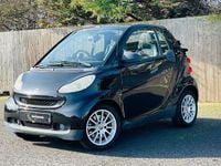Used Smart ForTwo Cabrio Passion 2009 Black Cabriolet