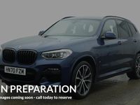 Used BMW X3 M Sport 292 HP (214 kW) 2021 Blue SUV