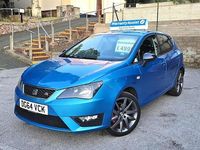 Used Seat Ibiza FR 138 HP (101 kW) 2014 Blue Hatchback