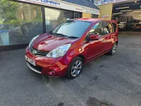 Used Nissan Note N-TEC 2011 Red Hatchback