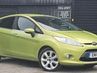 Used Ford Fiesta Titanium 2011 Green Hatchback