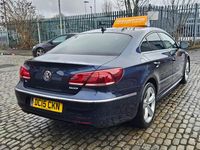 Used VW CC R-line 177 HP (130 kW) 2015 Blue Sedan